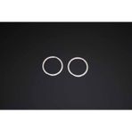 Omsa Ford Courier 2014-2017 2 Parça Krom Sis Farı Çerçevesi