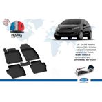 Omsa Ford Fiesta 7 4D Siyah 2018 ve Sonrası Havuzlu Paspas