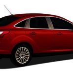 Omsa Ford Focus 3 Sedan Krom 12 Parça 2010-2018 Arası Cam Çerçevesi