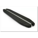 Omsa Line Fiat Doblo 2000-2009 Blackline Mat Siyah Alüminyum Alınlı Yan Basamak