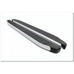 Omsa Line Fiat Doblo 2010-2021 Kısa Şasi Blackline Mat Alüminyum Alınlı Yan Basamak