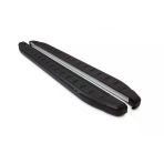 Omsa Line Nissan Qashqai 2007-2014 Proside Mat Siyah Alüminyum Alınlı Yan Basamak