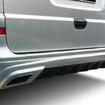 Omsa Mercedes Vito W639 Facelift Arka Çift Egzoz 2010-2014 Arası Karlık