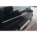 Omsa Mercedes Vito/W447 Krom 8 Parça Tek Sürgülü L2: Orta Şase 2014 ve Sonrası Cam Alt Çıtaları