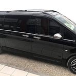 Omsa Mercedes Vito/w447 Solid Siyah Orta Şase 2014 ve Sonrası Tavan Çıtası