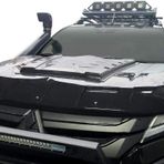 Omsa Mitsubishi L200 2020 ve Sonrası 4 mm Yarasa Ön Kaput Rüzgarlığı