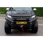 Omsa Mitsubishi L200 Dakar 2019 ve Sonrası Siyah Sensörlü Ön Tampon