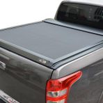 Omsa Mitsubishi L200 Omback Siyah 2020 ve Sonrası Plastik Rollbarlı İçin Sürgülü Bagaj Kapama