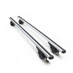 Omsa Nissan Navara 110-132 cm 2016 ve Sonrası Gri Ara Atkı 2 Parça Bold Bar