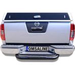 Omsa Nissan Navara 60x76 Siyah 2016 ve Sonrası Arka Basamak