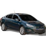 Omsa Opel Astra J Sedan 12 Parça 2012 ve Sonrası Krom Cam Çerçevesi