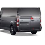 Omsa Opel Movano 3 2010 ve Sonrası Taşlı P.Çelik Krom Arka Tampon Eşiği