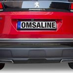 Omsa Peugeot 3008 Krom 2016 ve Sonrası Bagaj Alt Çıta