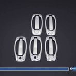 Omsa Peugeot Bipper Krom Kapı Kolu 2008 ve Sonrası 5 Kapı Set