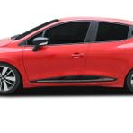 Omsa Renault Clio 4 HB Siyah Krom 8 Parça 2012-2018 Arası Cam Çıtası