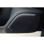 Omsa Renault Megane 4 HB Krom 2016-2020 Arası 2 Parça Siyah Hoparlör Çıtası