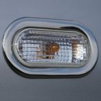 Omsa Seat Leon 1P 2 Parça 2005-2012 Arası Krom Sinyal Çerçevesi