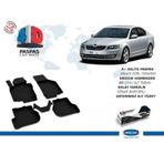 Omsa Skoda Octavia 2 A5 4D Siyah 2008 ve Sonrası Havuzlu Paspas