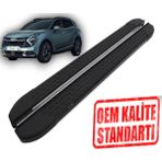Omsa Sportage 2021 2025 Araca Özel Nevada Siyah Yan Basamak