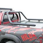 Omsa Toyota Hilux Çap.76 Siyah 2015 ve Sonrası Kobra Rollbar