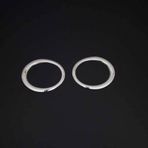 Omsa VW Caddy 2010-2014 Arası 2 Parça Krom Sis Farı Çerçevesi