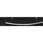 Omsa VW Crafter Krom Boru Q60 Çelik Kapak 2006-2016 Arası Arka Basamak