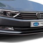 Omsa VW Passat B8 2015-2019 Arası 3 Parça Krom Ön Tampon Çıtası