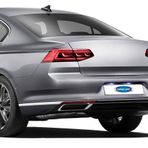 Omsa VW Passat B8.5 2019 ve Sonrası 3 Parça Krom Arka Tampon Çıtası