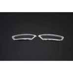 Omsa VW Passat B8 Krom R Line Difüzör 2015-2019 Arası Egzoz Çerçevesi