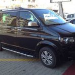 Omsa VW T5 Caravelle 14 Parça Tek Sürgü Kısa Şase 2003 ve Sonrası Krom Cam Çerçevesi