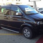 Omsa VW T5 Caravelle 14 Parça Tek Sürgü Kısa Şase 2010 ve Sonrası Krom Cam Çerçevesi