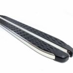 Omsa VW T5 Caravelle Blackline Krom Kısa Şase 2003-2015 Arası Yan Basamak
