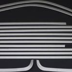 Omsa VW T5 Transporter 14 Parça Çift Sürgü Kısa Şase 2003-2015 Arası Krom Cam Çerçevesi