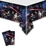 Omto 2 adet Star Wars Masa Örtüsü Tek Kullanımlık Masa Örtüsü Doğum Günü Partisi Malzemeleri ve Süslemeleri Çocuk Erkek Bebek Duş Dikdörtgen Masalar için 170 cm x 100 cm, 2'li Paket