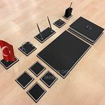 Ömür Ofis Roma Sümen Takımı / 10 Parça / Siyah