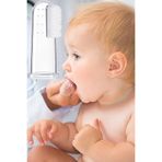 Omuta Bebek Diş ve Damak Fırçası Silikon Parmak Hijyenik Kutulu Bebek Diş Fırçası Anne ve Bebek Bakım