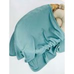 Omy Fitilli Bebek%çocuk Battaniyesi Pamuklu Unisex Battaniye - Yeşil - 85 x 90 cm