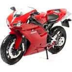 OMZ 1:12 Ducati 1198 Model Motorsiklet Kız Erkek Çocuk Oyuncak Eğitici Oyuncaklar - Çok Renkli