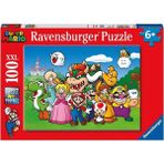OMZ 129928 Super Mario Fun 100 Parça Xxl Ravensburger Puzzle Kız Erkek Çocuk Oyuncak Eğitici Oyuncaklar - Çok Renkli