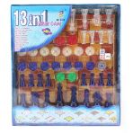 Omz 13'Ü 1 Arada Aile Oyunları Seti Kız Erkek Çocuk Oyuncak Eğitici Oyuncaklar