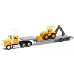 Omz 1:43 Long Haul Kenworth Taşıyıcı Tır Ve Dozer Kız Erkek Çocuk Oyuncak Eğitici Oyuncaklar