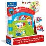 OMZ 17652 Baby Clementoni - Bebek Kitabı +10 Ay Kız Erkek Çocuk Oyuncak Eğitici Oyuncaklar - Çok Renkli