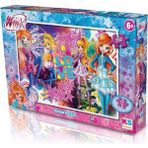 OMZ 200 Parça Winx Club Yapboz - WINX.113 Kız Erkek Çocuk Oyuncak Eğitici Oyuncaklar - Çok Renkli