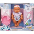 OMZ 20120 Sunman, Ada Bebek Yemek Seti 23CM Kız Erkek Çocuk Oyuncak Eğitici Oyuncaklar - Çok Renkli
