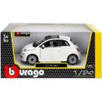 OMZ 22106 Burago 1:24 Fiat 500 2007 Model Araba Kız Erkek Çocuk Oyuncak Eğitici Oyuncaklar - Çok Renkli