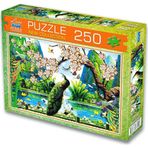 Omz 250 Parça Tavus Kuşu Puzzle - Lc7191 Kız Erkek Çocuk Oyuncak Eğitici Oyuncaklar