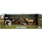 OMZ 2690 Farm World Çiftlik Hayvanları Oyun Seti Kız Erkek Çocuk Oyuncak Eğitici Oyuncaklar - Çok Renkli