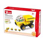 Omz 433 Dubie İnşaat Araçları 5İn1 / 38 Parça +5 Kart /+3 Yaş Kız Erkek Çocuk Oyuncak Eğitici Oyuncaklar