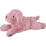 Omz 5247 Puffy Büyük Pembe Köpek Peluş Kız Erkek Çocuk Oyuncak Eğitici Oyuncaklar