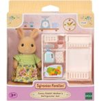 OMZ 5548 Sylvanian Families Sunny Tavşan Anne ve Buzdolabı Seti +3 Yaş Kız Erkek Çocuk Oyuncak Eğitici O - Çok Renkli